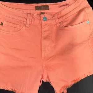 Judy Blue Coral Jean Shorts